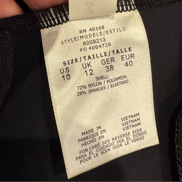 Magicsuit Scuba Coco One Piece Swimsuit size 10 Black Zipper Down Front - Picture 8 of 11